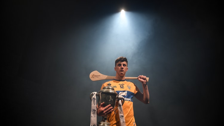 Clare hurler Diarmuid Ryan pictured at the launch of the Bord Gáis Energy Under 20 Hurling Championship.