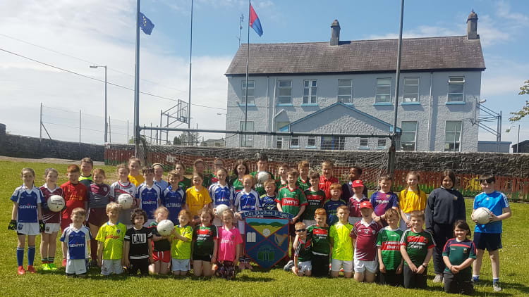 Children from Craggagh National School in Mayo.