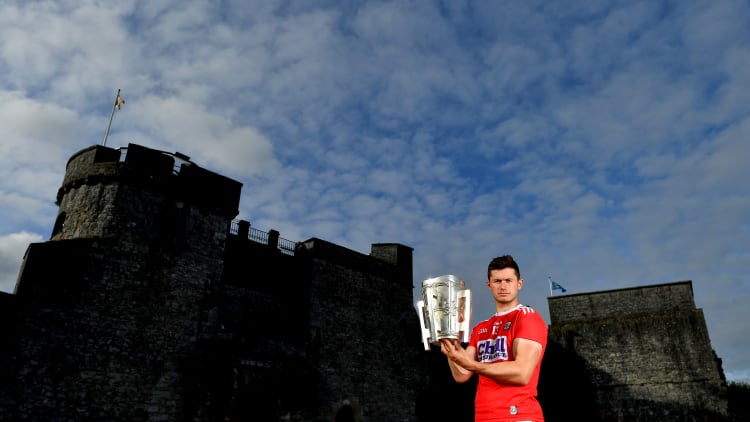 Cork's Seamus Harnedy pictured at the national launch of the All Ireland Senior Hurling Championships.