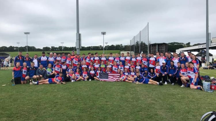 The New York native teams who took part in the 2019 Renault GAA World Games last week.