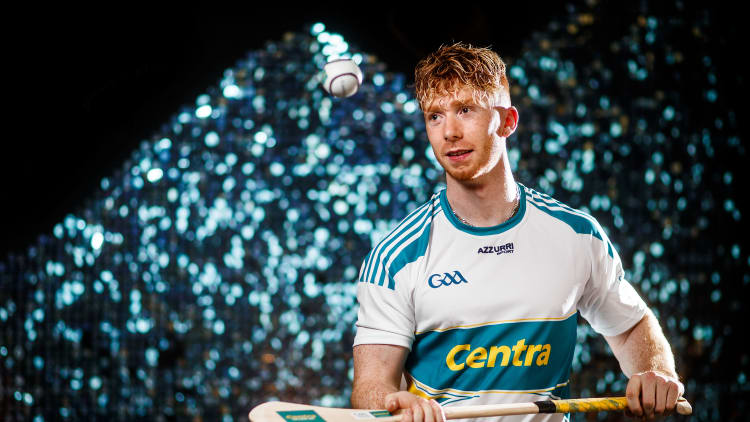 In advance of the All Ireland Senior Hurling Championship Final on Sunday, Centra ambassador and 2018 All Ireland champion, Cian Lynch is pictured at King John’s Castle in his hometown of Limerick.