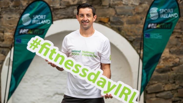 Former Kerry footballer, Aidan O'Mahony, has teamed up with Ireland Active to launch National Fitness Day 2019.