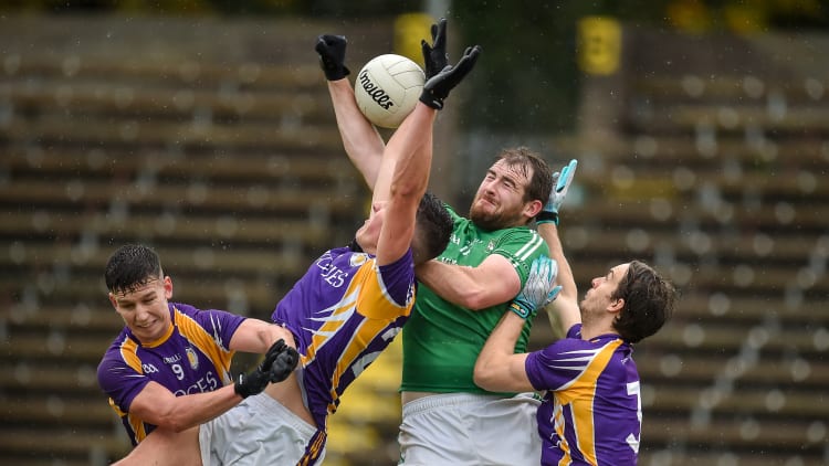 Derrygonnelly Harps defeated Roslea at Brewster Park.