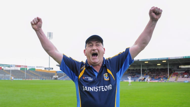 Séamus Qualter guided Roscommon to the All Ireland Under 21 B Hurling title in 2012.