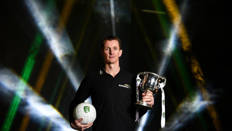 Kerry manager John Sugrue pictured at the 2020 EirGrid GAA Football U20 All-Ireland Championship at Croke Park in Dublin. EirGrid, the state-owned company that manages and develops Ireland's electricity grid, has been a proud sponsor of the U20 GAA Football All-Ireland Championship since 2015. #EirGridGAA.