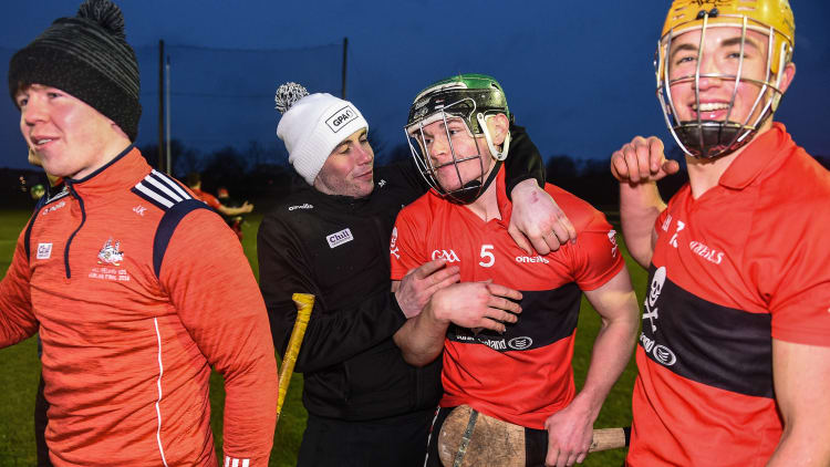 Mark Coleman landed a last gasp sideline cut in a dramatic Electric Ireland Fitzgibbon Cup semi-final win over DCU Dóchas Éireann on Saturday.
