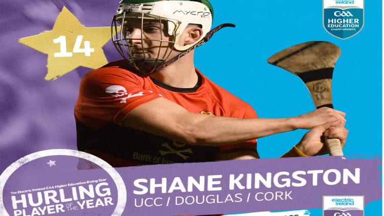 Shane Kingston impressed for UCC.