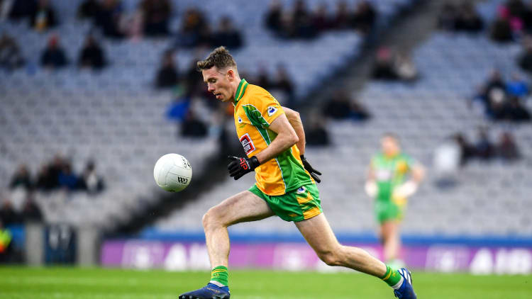 Corofin's Jason Leonard in action during the AIB All Ireland Club Final in January.