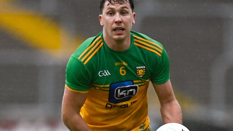 Donegal defender, Paul Brennan.