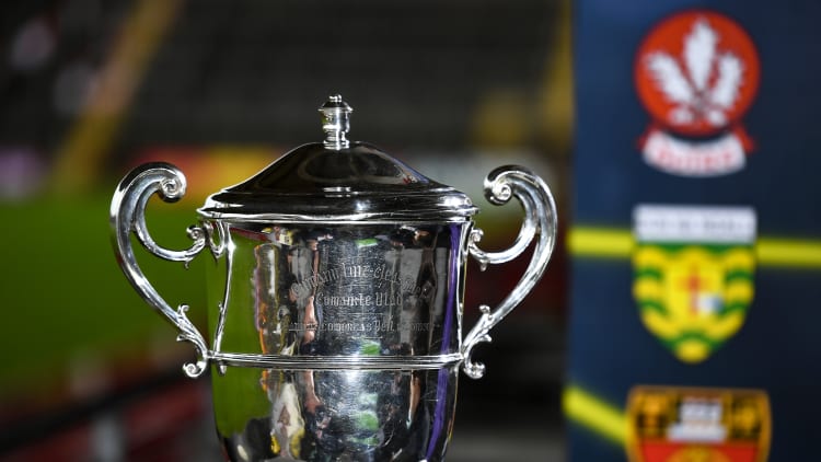 The Anglo Celt Cup is awarded to the winners of the Ulster Senior Football Championship.