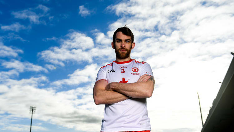 Ronan McNamee of Tyrone pictured at an Allianz Football League Media Event at Healy Park in Omagh ahead of Sunday's clash with Mayo.