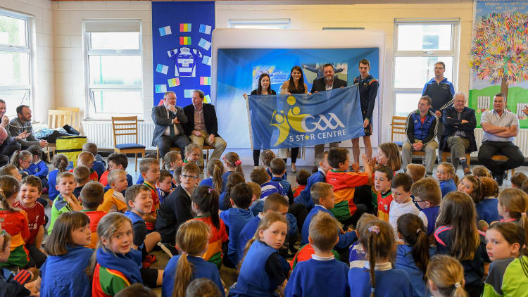 Three primary schools in Carlow became the first three ever to become official GAA 5 Star Centres.
