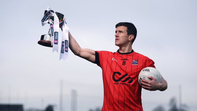 Mattock Rangers' Adrian Reid pictured ahead of the AIB Leinster Club Intermediate Football Championship Final.