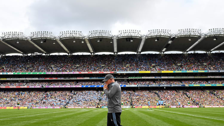 Dublin manager Jim Gavin pictured at Croke Park on All Ireland SFC Final day.