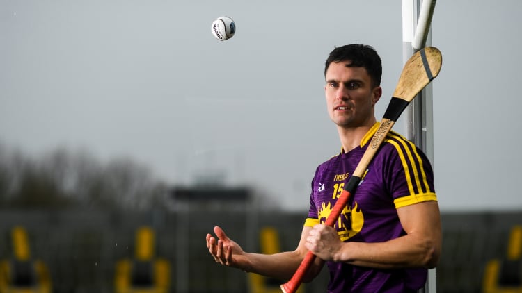 Wexford hurler Paul Morris pictured ahead of Sunday's Allianz Hurling League Division 1 clash with Cork.