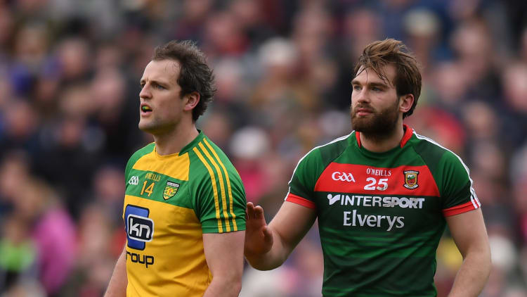 Donegal's Michael Murphy and Mayo's Aidan O'Shea will go head to head in Saturday's crunch All-Ireland SFC quarter-final clash at Elverys MacHale Park.