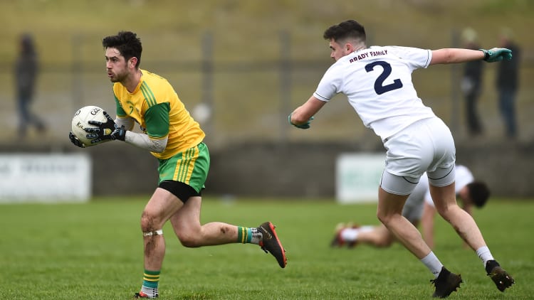 Ryan McHugh impressed for Donegal against Kildare on Sunday.