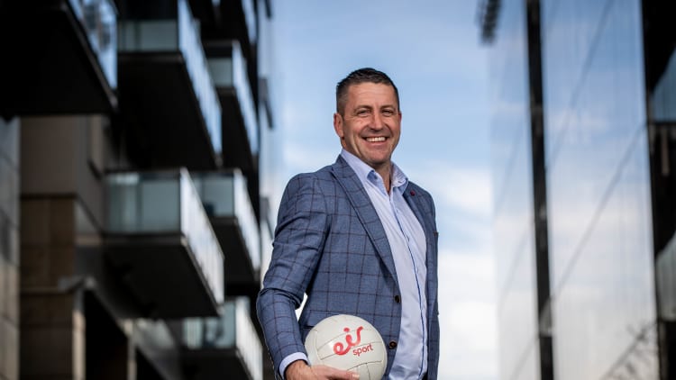 Former Dublin footballer Senan Connell pictured at the launch of eir's Allianz League coverage.