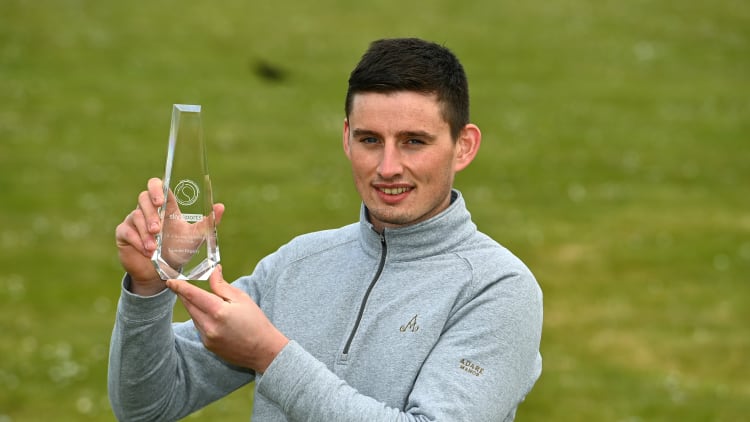 Limerick's Gearóid Hegarty with his Gaelic Writers' Association (GWA) Hurling Personality of the Year award, in association with Sky Sports.