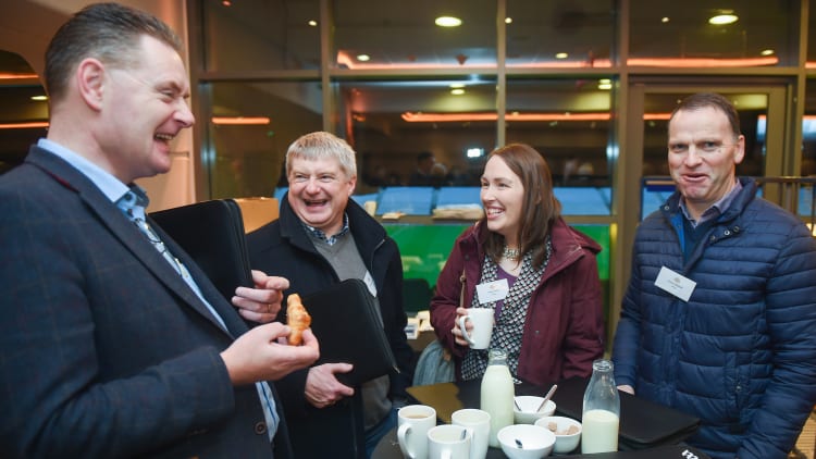 Kerry GAA PRO, Leona Twiss, pictured with fellow attendees at a County Officer Development Conference at Croke Park in Dublin.