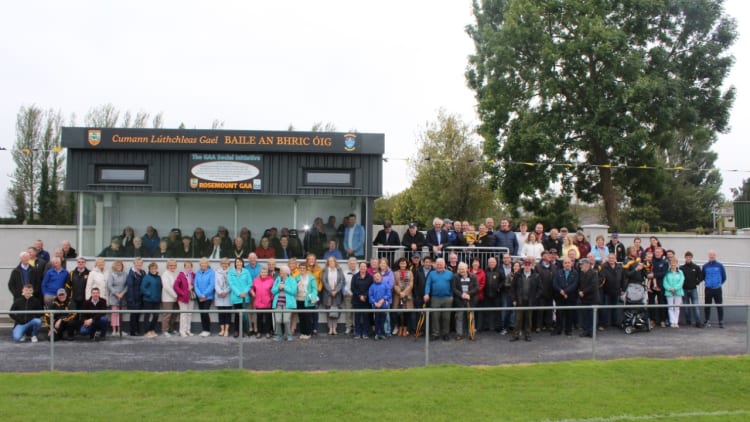 Rosemount GAA club opened a Social Initiative stand for senior citizens last year.