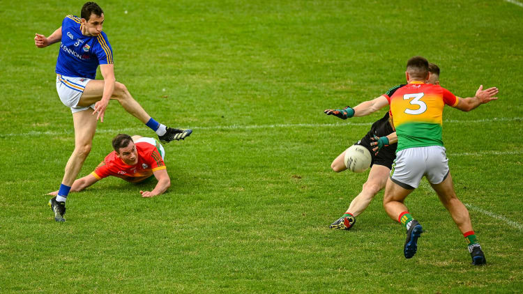 There was no shortage of goalmouth action in Tullamore this evening.