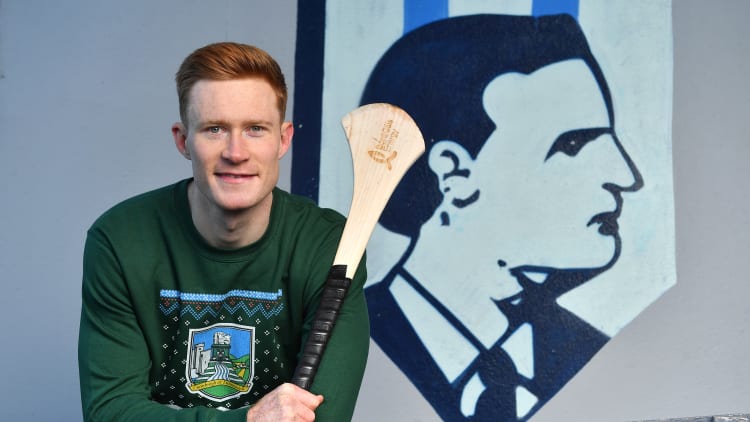 Limerick hurler William O’Donoghue pictured at Na Piarsaigh GAA Club to launch the Bord Gáis Energy Christmas Jumper campaign. Bord Gáis Energy will shortly be making 500 special county-themed Christmas jumpers available for sale – with all proceeds going to homeless charity Focus Ireland aiming to raise €20,000 to help fight homelessness in the run-up to Christmas.