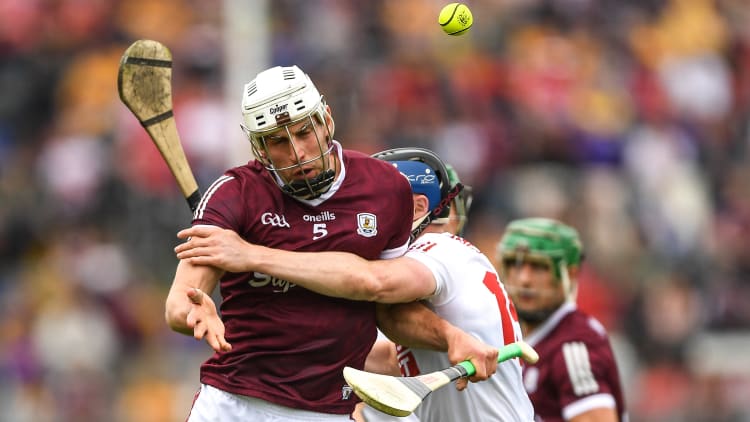 Galway's Gearoid McInerney suffered a knee injury against Cork on Saturday.