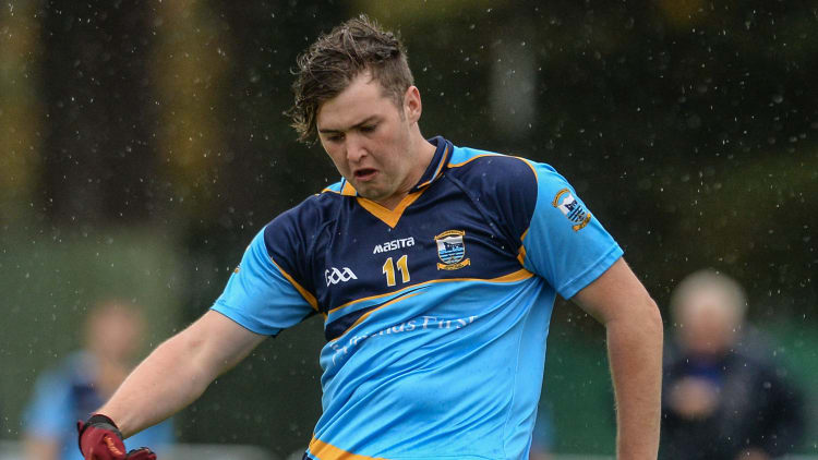 Robert Finnerty scored six points for Salthill-Knocknacarra against Claregalway at Tuam Stadium.
