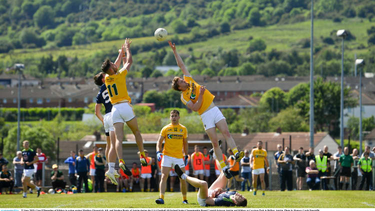 Antrim GAA has designed football home activities for Under 6 and 8 players.