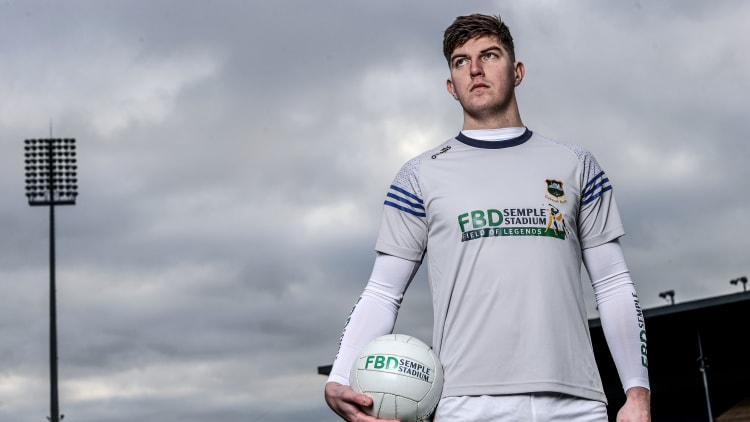 Tipperary footballer, Steven O'Brien, pictured at the announcement of FBD Insurance’s title sponsorship of Semple Stadium.
