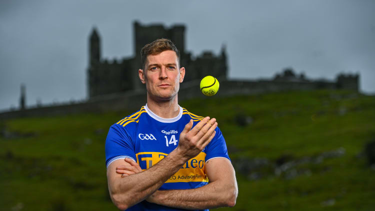 Tipperary's Seamus Callanan pictured at The Rock of Cashel.