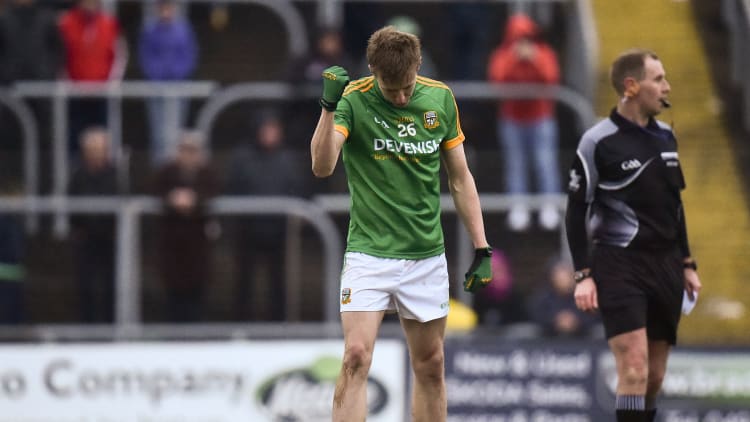 Mark McCabe converted a free for Meath in the shootout.