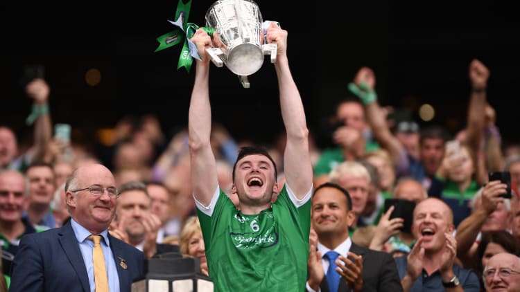 Declan Hannon captained Limerick to All Ireland SHC glory in 2018.