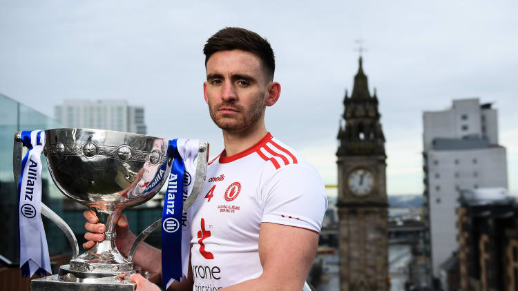 Pádraig Hampsey of Tyrone pictured at the launch of the 2019 Allianz Football League at The Merchant Hotel in Belfast.