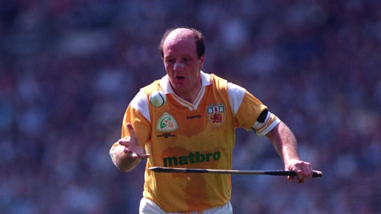 Legendary Antrim hurler, Terence 'Sambo' McNaughton.