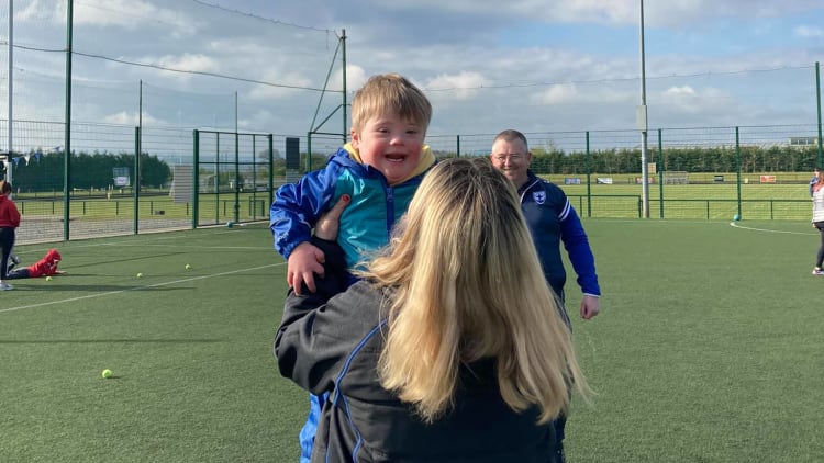 Smiles on faces are a regular sight at Blessington All-Stars training sessions.