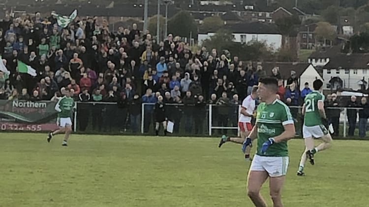 Cargin defeated Lamh Dhearg following a gripping Antrim SFC Final replay at Corrigan Park.