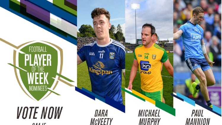 GAA.ie Footballer of the Week nominations.